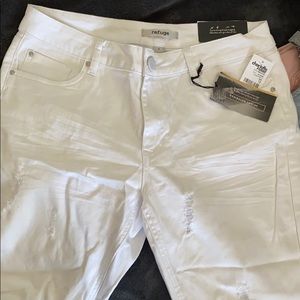 Skinny Boyfriend White Jeans